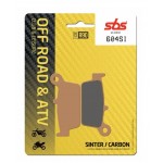 Гальмівні колодки SBS Sport Brake Pads, Sinter/Carbon 604SI